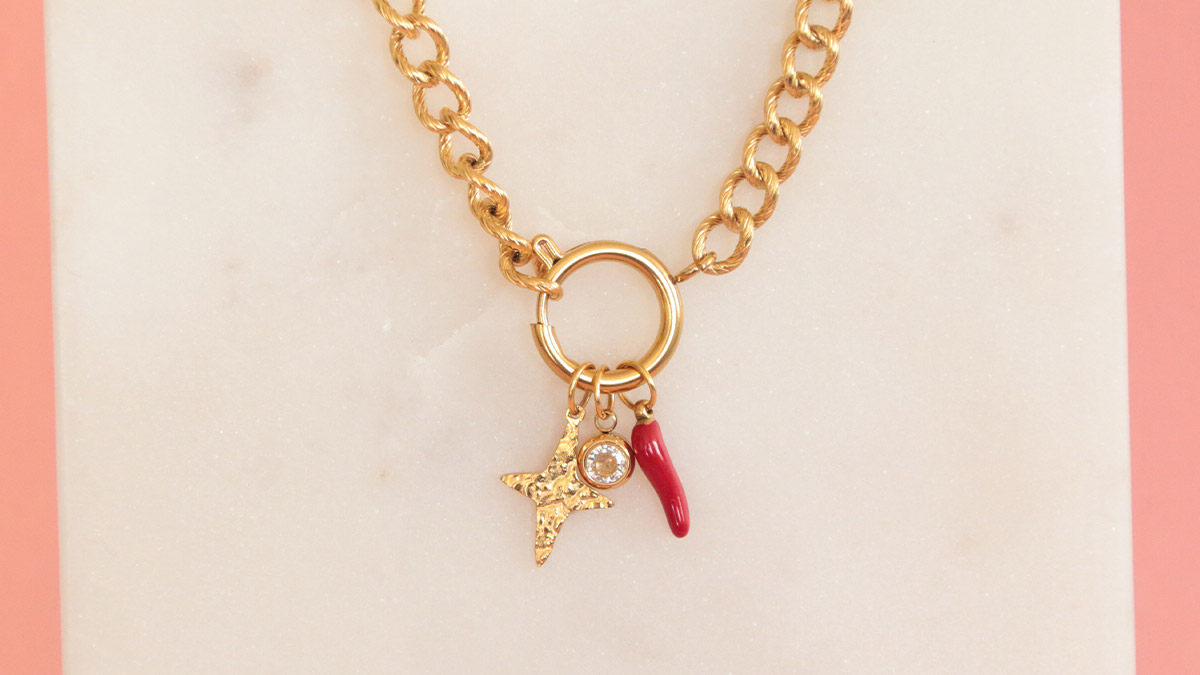 kkjoy Collier de Notes Treble Rose en Acier Inoxydable Collier Pendentif de Notes Treble Clef de Sol Cadeau pour Femmes Hommes Amoureux de la Musique