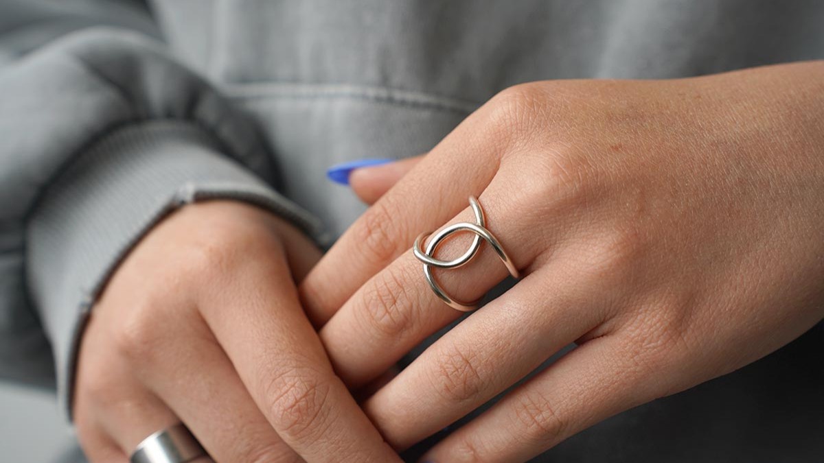 Schema Tuto - Anello intrecciato in argento sterling 925 Schema Tuto - Anello intrecciato in argento sterling 925