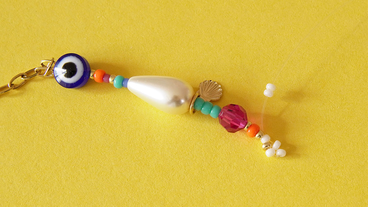 Set colorato in stile marinaio : Tappa 8 Set colorato in stile marinaio : Tappa 8