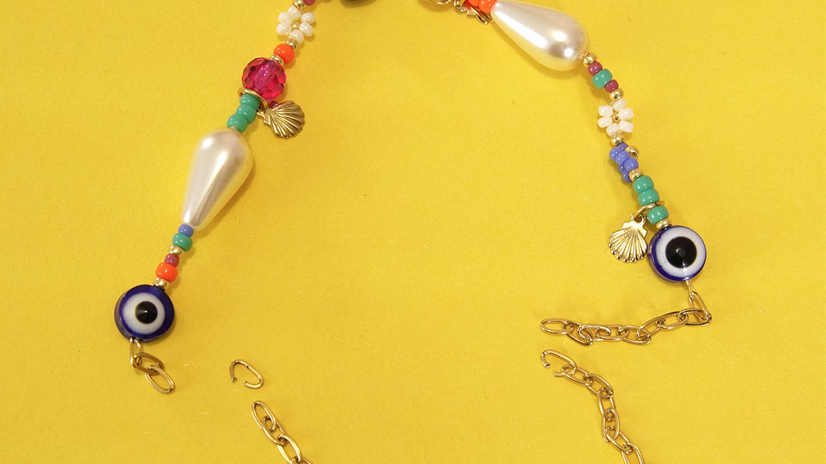 Set colorato in stile marinaio : Tappa 11 Set colorato in stile marinaio : Tappa 11