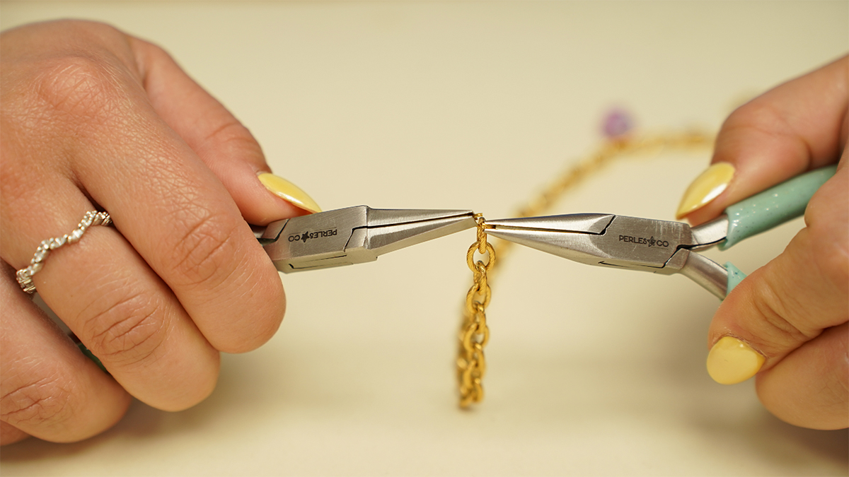 Collane di ciondoli in acciaio inossidabile Dorato : Tappa 5 Collane di ciondoli in acciaio inossidabile Dorato : Tappa 5