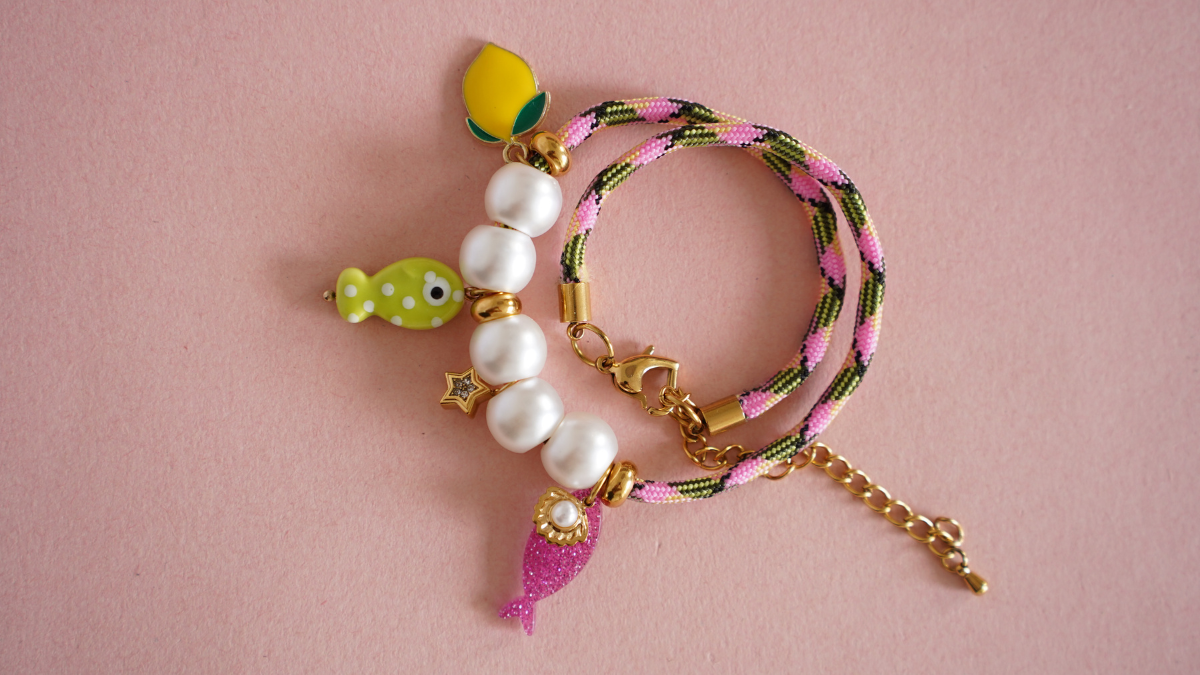 Bracciale in paracord con ciondoli in acciaio inossidabile : Tappa 6