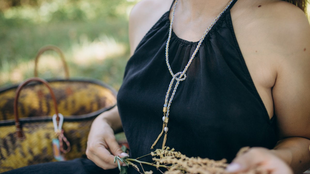 Schema Collana a cravatta