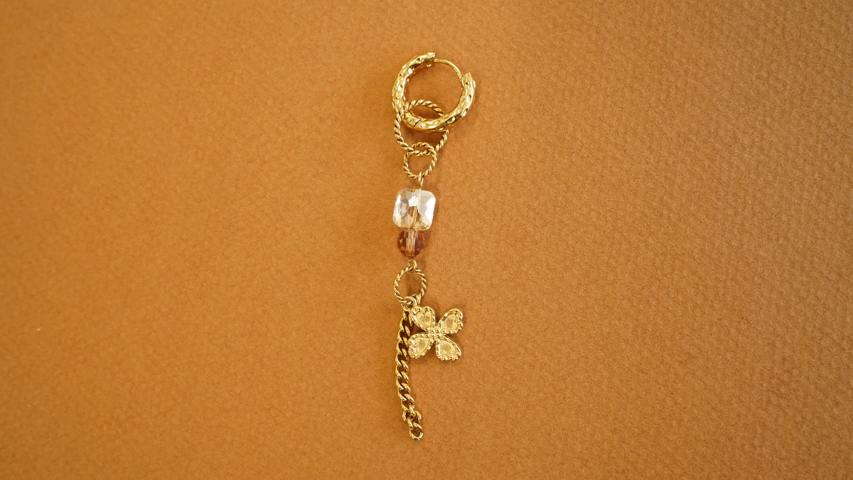 Orecchini asimmetrici di Lucky : Tappa 6