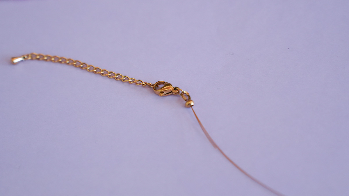 Collana di ciondoli con perle di semi : Tappa 1