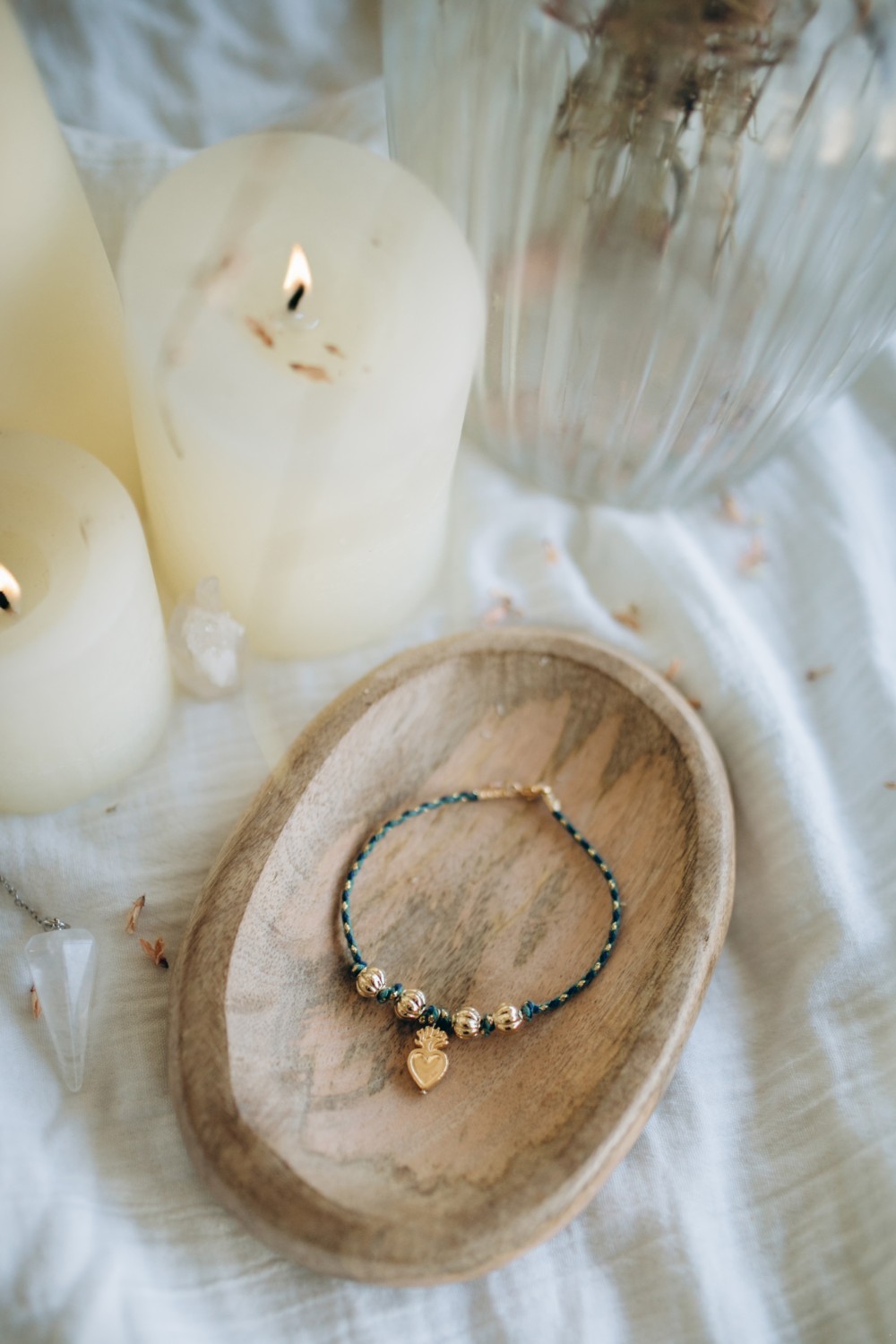 Bracciale a cuore ex voto