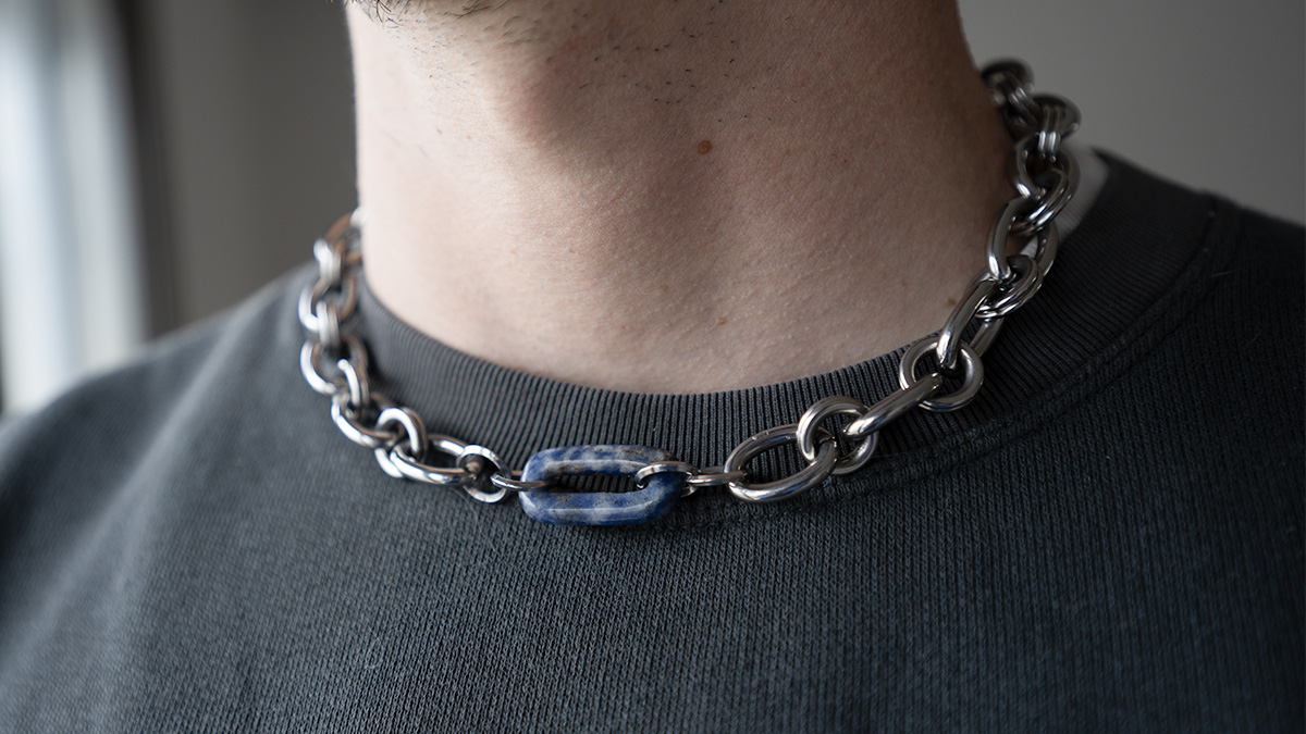 Schema Bracciale e collana con pietre naturali