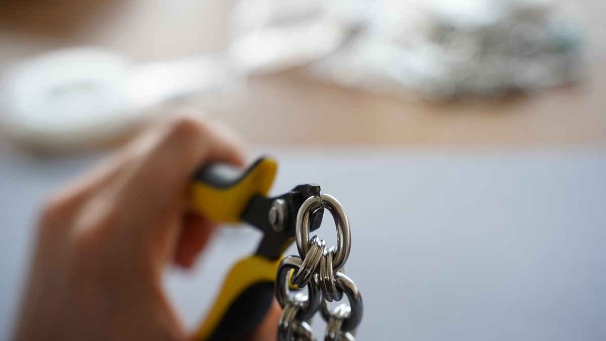 Bracciale e collana con pietre naturali : Tappa 5