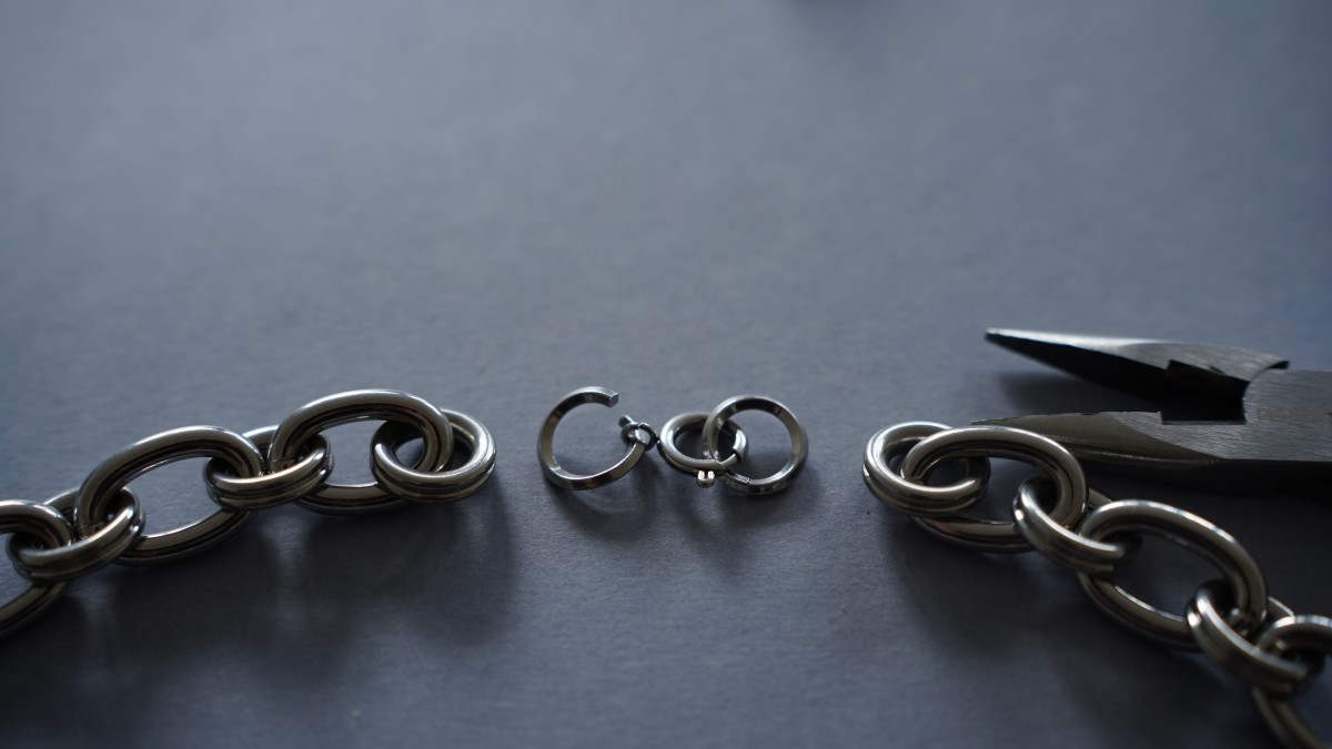 Bracciale e collana con pietre naturali : Tappa 7