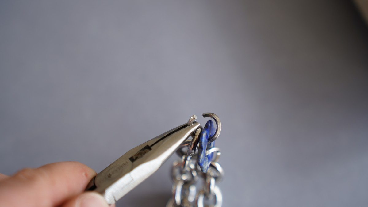 Bracciale e collana con pietre naturali : Tappa 17