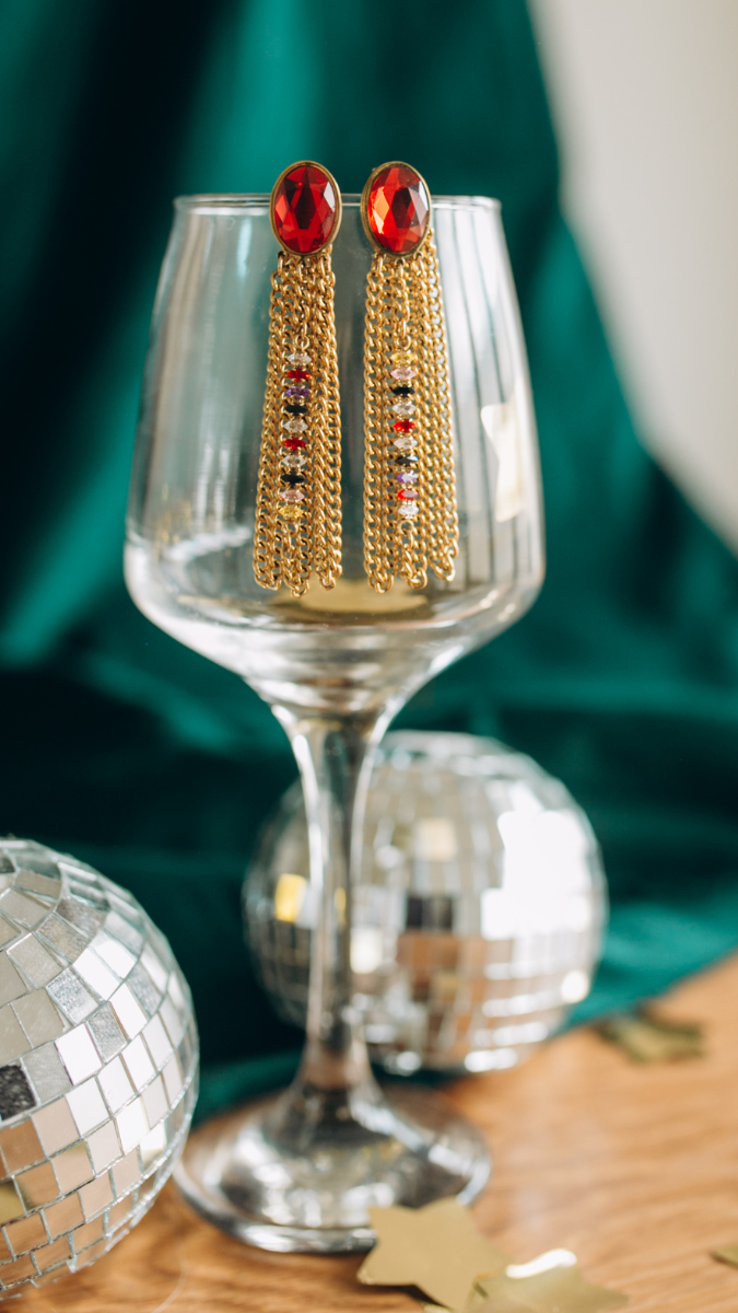 Schema Orecchini e catene in cristallo puro