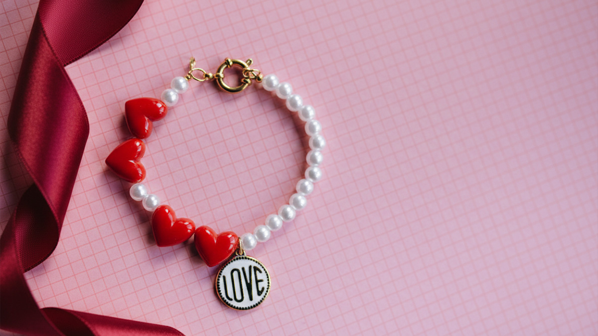 Teacher Created Resources Braccialetti San Valentino: 10 Pezzi In Silicone Con Faccina Felice, 5 Toni Di Rosa, Per Bambini - 6