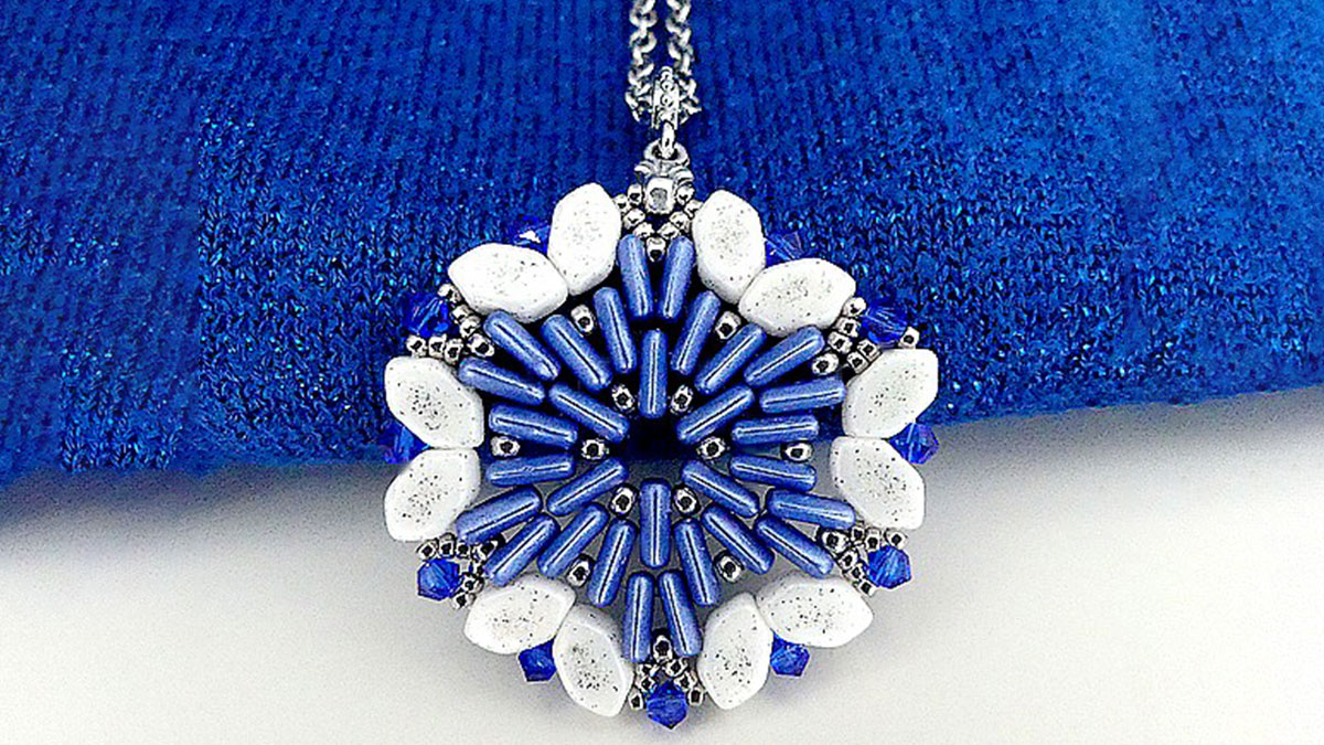 Schema Pendente Rose des Sables di Puca Schema Pendente Rose des Sables di Puca