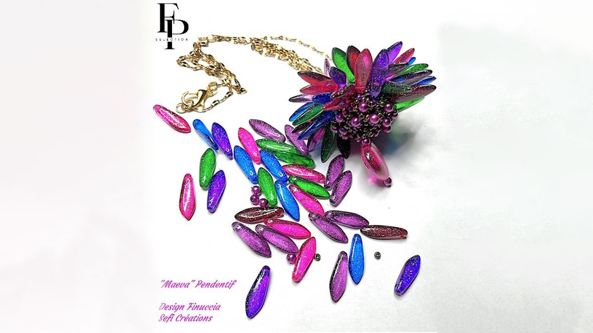 Pendente Maeva di Finuccia Sefi Créations