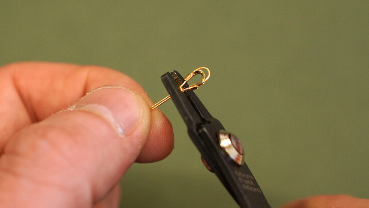 DIY Collana di perle in acciaio inossidabile, chiusura e pendente a forma di cuore : Tappa 3