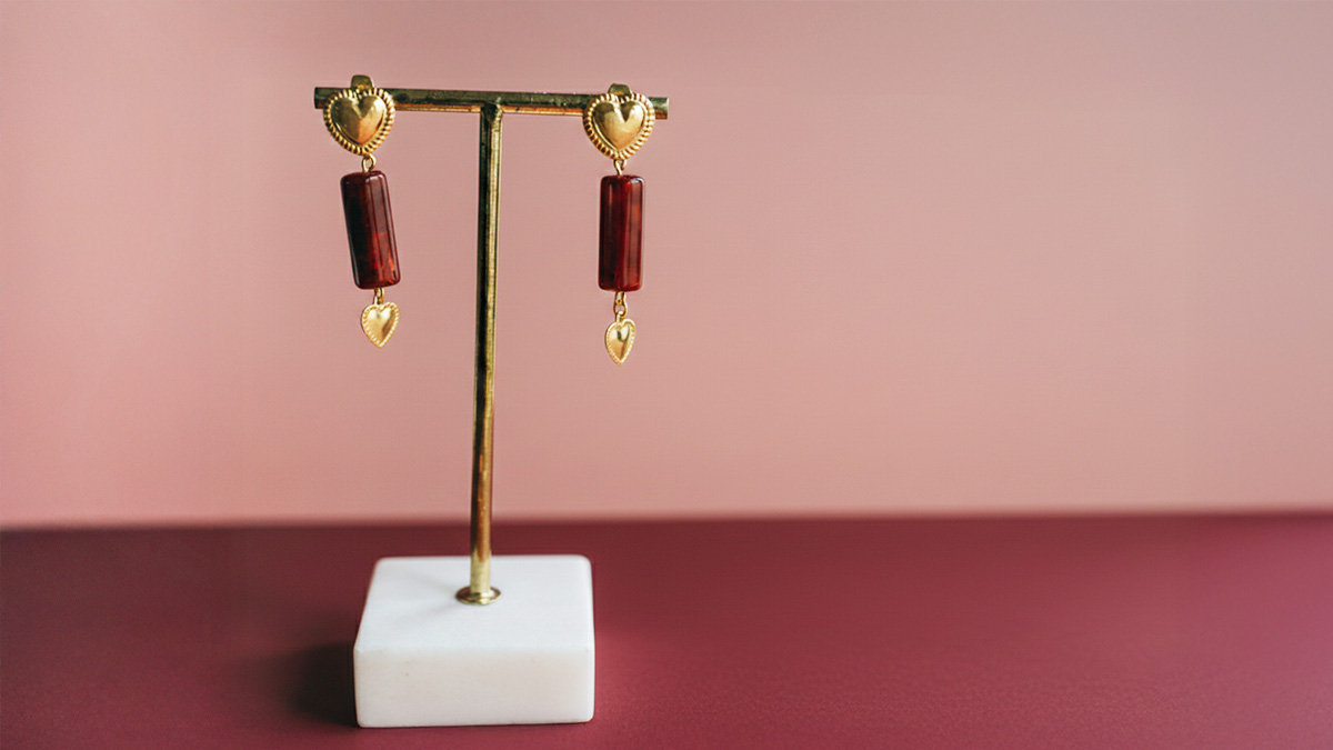 Schema Orecchini a cuore