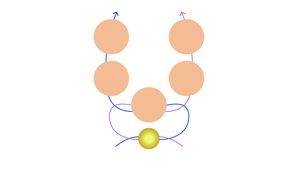 Bracciale con gemme e fiori di trottola Preciosa : Tappa 2
