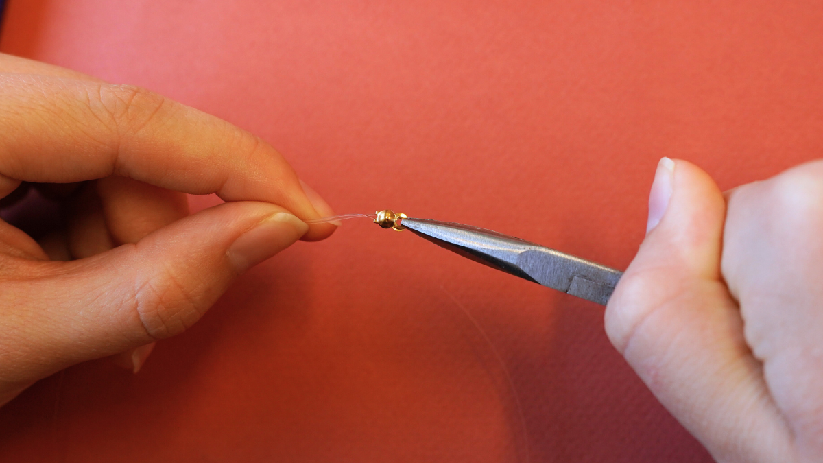 Orecchini pendenti con pietre preziose : Tappa 1