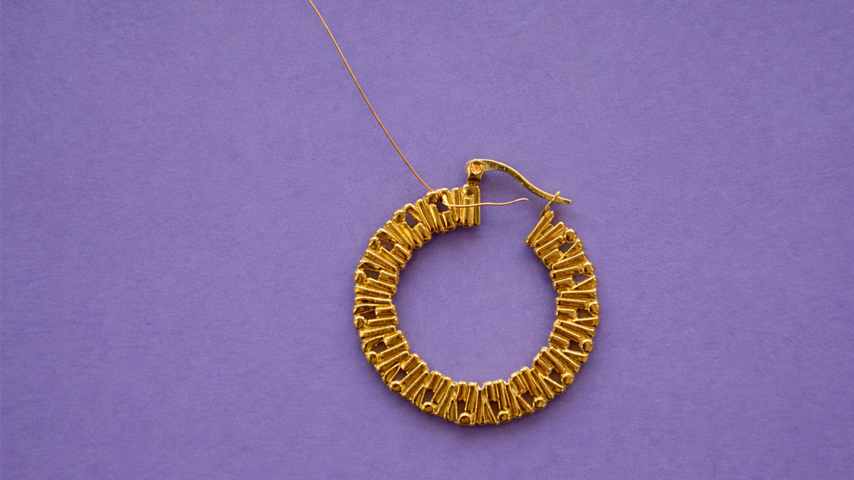 Creoli in perline e pietre naturali : Tappa 1