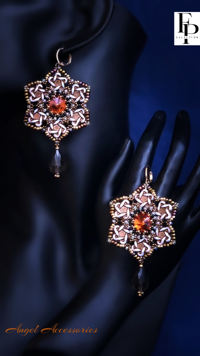 Orecchini Caramel di Angel Accessoiries® - Design by Angel Accessoiries