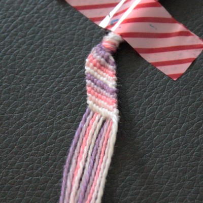 Trio di braccialetti brasiliani classici, : Tappa 8 Trio di braccialetti brasiliani classici, : Tappa 8