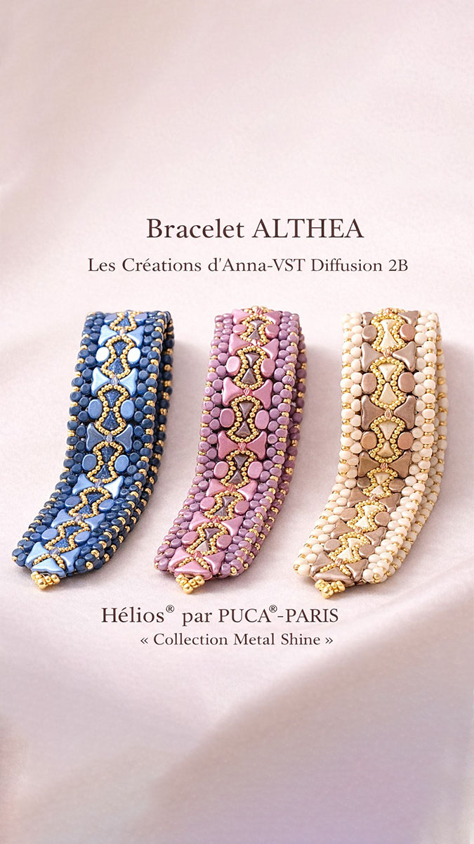 Schema Bracciale Althea di Les créations d'Anna