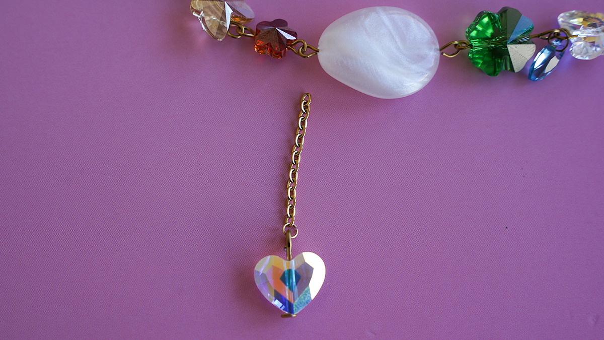Collana di cristalli e perle PureCrystal : Tappa 4