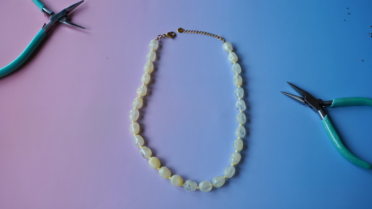Collana con ciondolo personalizzabile : Tappa 4 Collana con ciondolo personalizzabile : Tappa 4