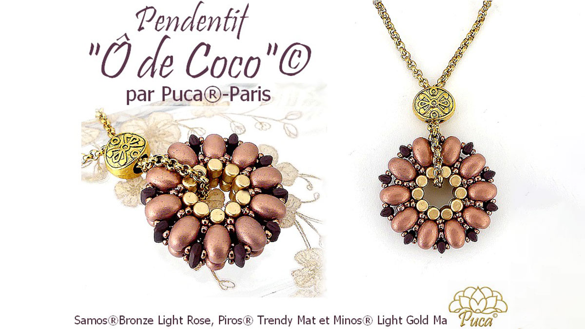 Pendente “Ô de Coco” di Puca® Pendente “Ô de Coco” di Puca®