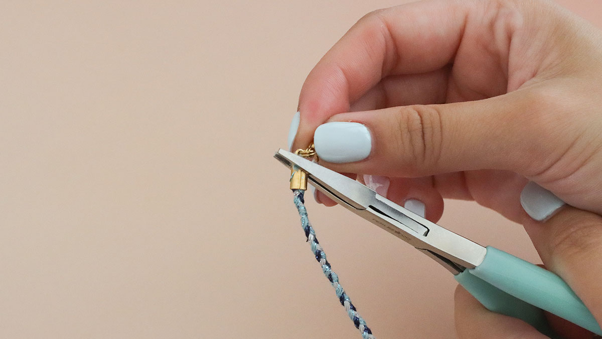Collana a più fili per l'estate : Tappa 3