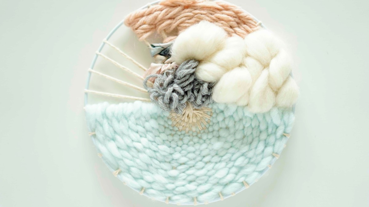 Tessitura di pareti rotonde di Julie Robert : Tappa 8