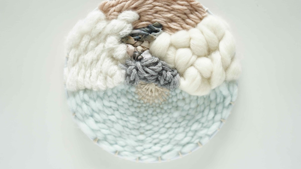 Tessitura di pareti rotonde di Julie Robert : Tappa 9