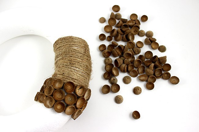 Ghirlanda natalizia naturale fai da te : Tappa 2