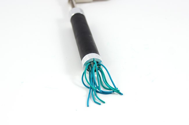 Orecchini in finta lana Fimo lavorati all'uncinetto : Tappa 4