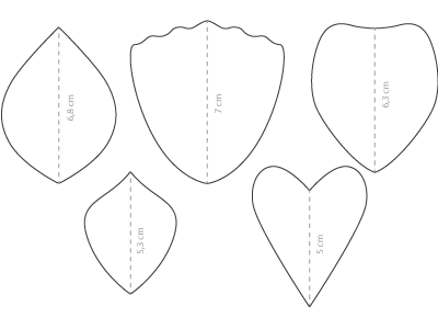 Corona di fiori in carta crespa ed edera sintetica : Tappa 3 Corona di fiori in carta crespa ed edera sintetica : Tappa 3