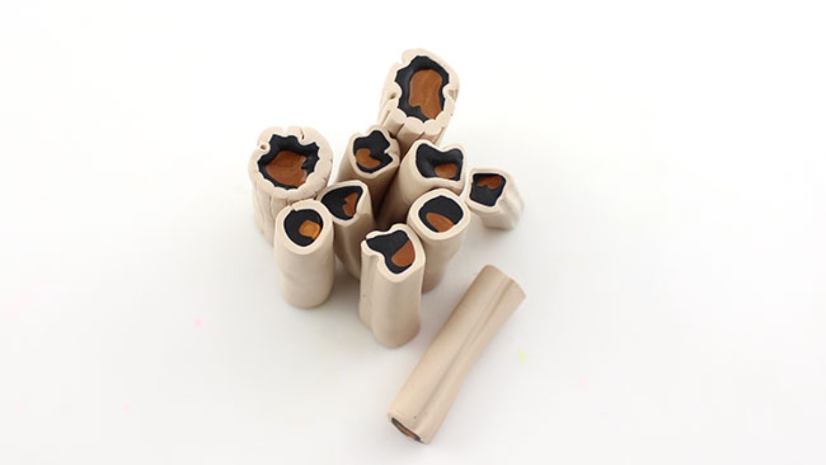 Set di gioielli in fimo con anatra leopardata : Tappa 5 Set di gioielli in fimo con anatra leopardata : Tappa 5