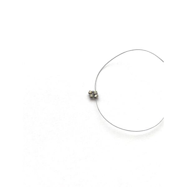 Orecchini fai da te con cristalli PureCrystal e perle di vetro Miyuki Delicas : Tappa 1
