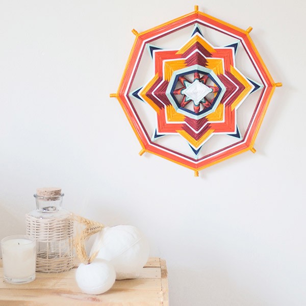 Schema Tessitura fai da te messicana Ojo de Dios