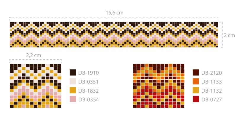 Schema Bracciale a maglie grigie Miyuki nuda e fermaglio perline oro placcato oro