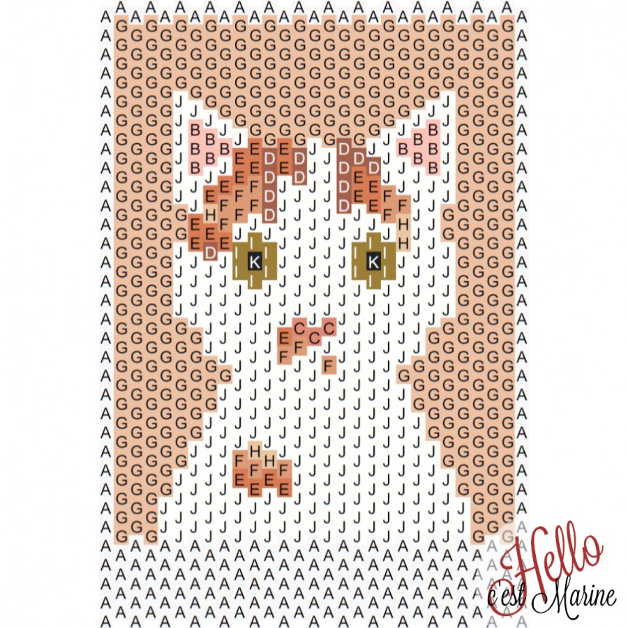 Schema Tessuto a pois bianchi e rossi con motivo polaroid Schema Tessuto a pois bianchi e rossi con motivo polaroid